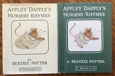 VG 1960s Vintage Edition HC in DJ Appley Dapplys Nursery Rhymes Beatrix Potter