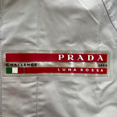 Prada Sport Luna Rossa Goretex Jacket Off-white ivory Used From