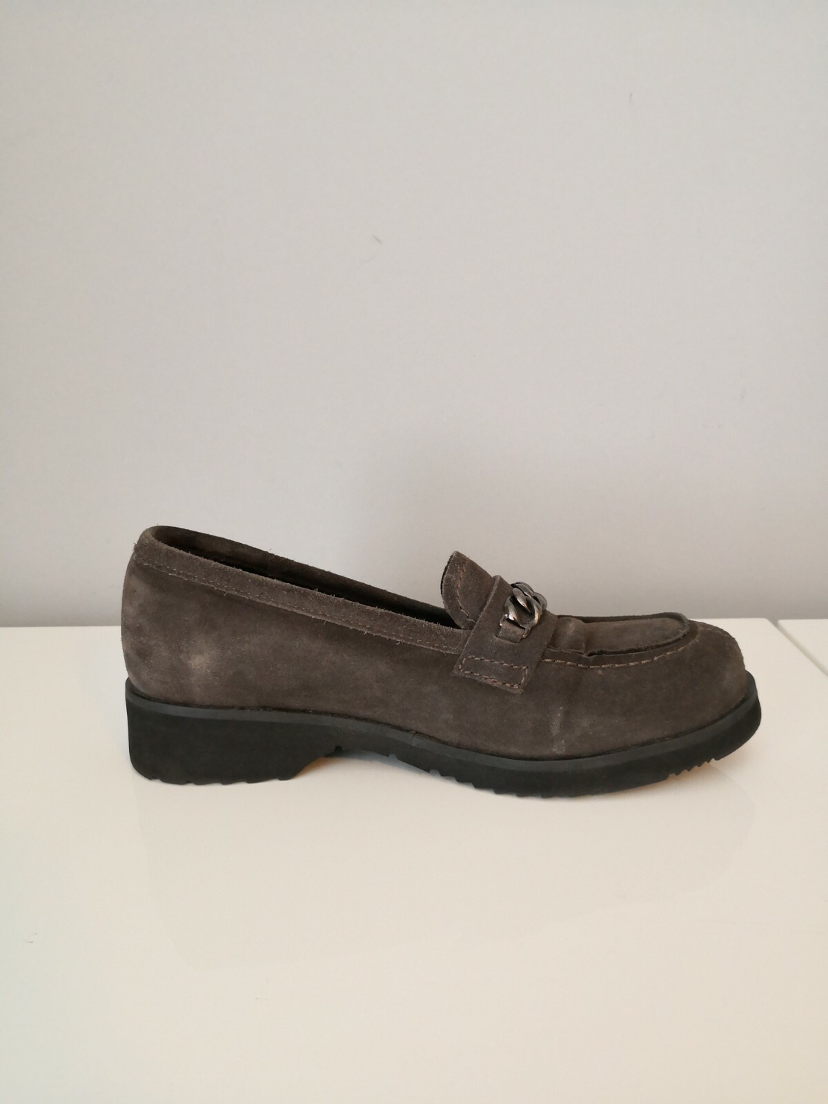 La Canadienne Women's Hart Loafer Size 6.5M Brown Suede Waterproof eBay