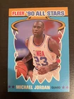 1990 Fleer Michael Jordan ALL STAR #5 Nice Card!! M4