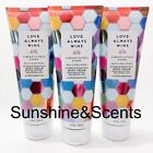 3-Pack Bath & Body Works Love Always Wins Ultimate Hydration Body Cream Lotion