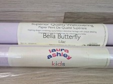 Laura Ashley Kids Bella Butterfly Pink 2x Rolls Wallpaper 1 is New 1 is Used