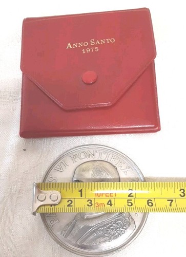 Large Papal medalion 1975 Anno Santo/Paul VI - Picture 3 of 3