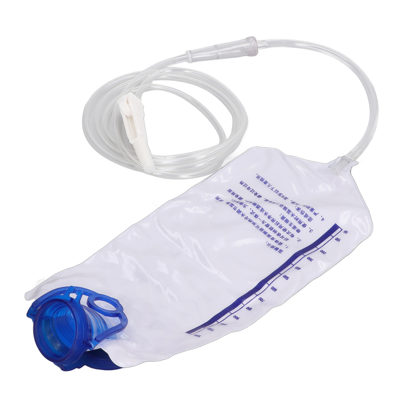 Kit borsa clistere casa 1200 ml durevole PVC facile da usare sollievo...
