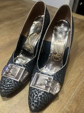 Vintage 50s shoes Gainsborough Of Miami Beach Elegant Ladies High Heel Size 7.5