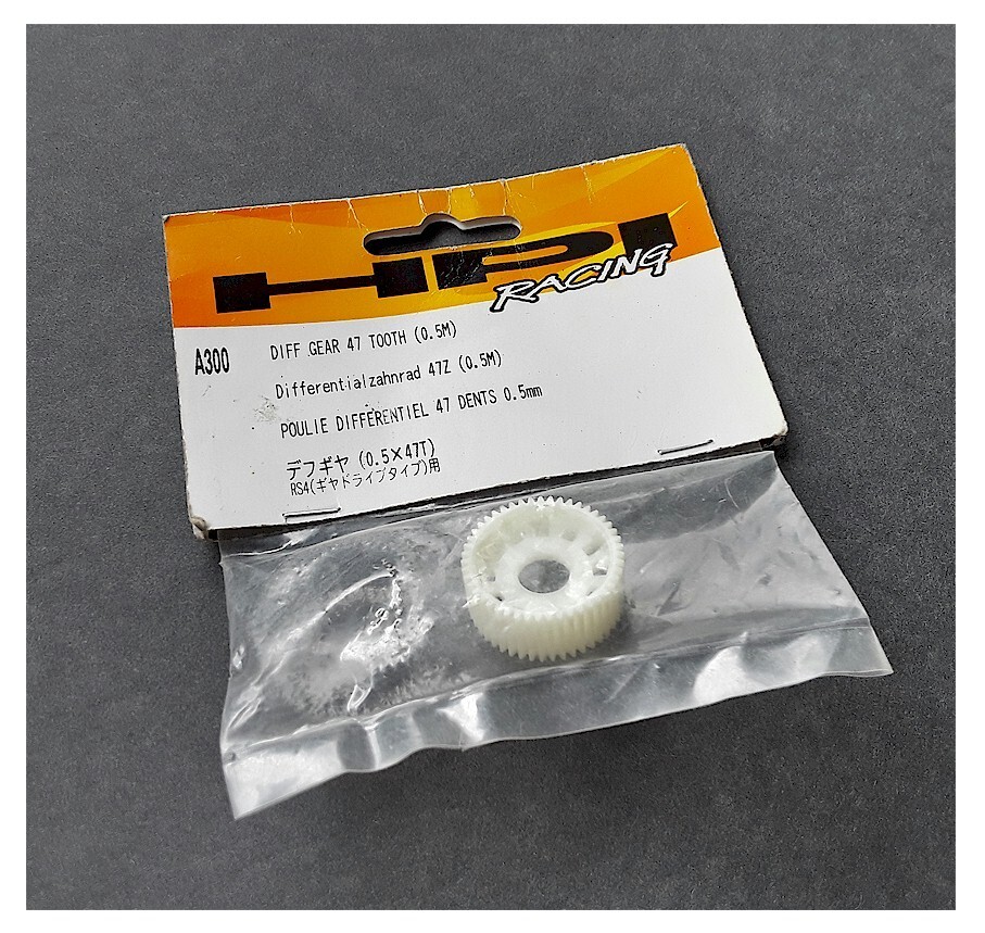 Vintage RC Car HPI A300 Ball Differential Gear 0.5M 27T original RS4 Old Stock