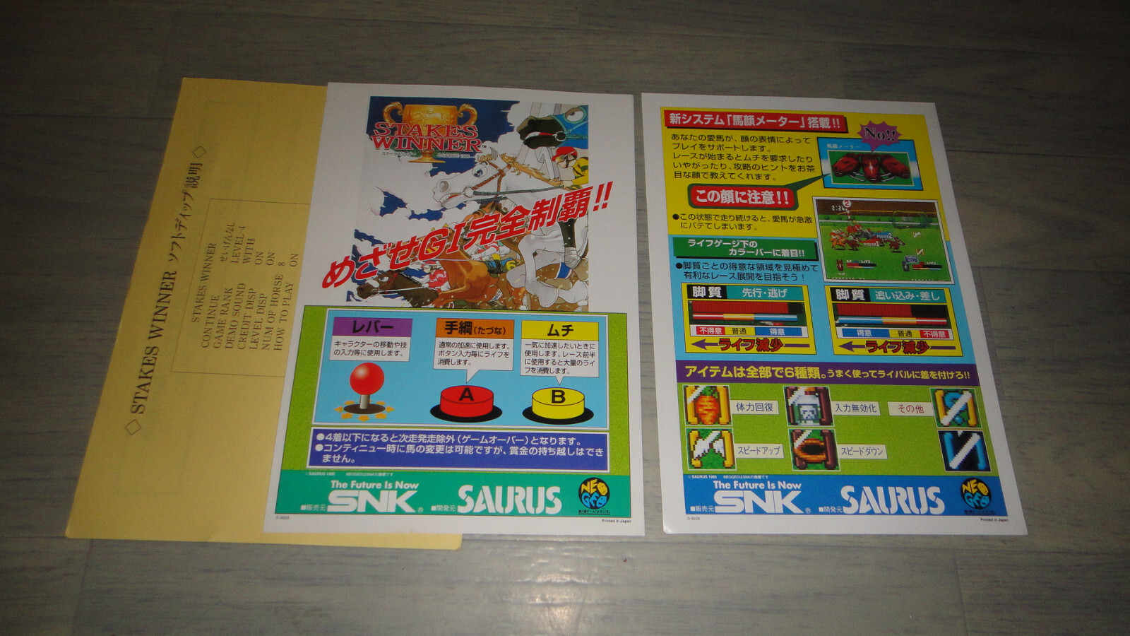 neo geo mvs stakes winner artset jp