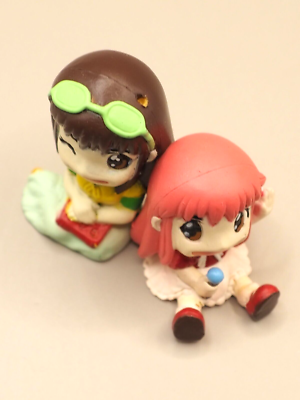 Tia and Megumi Oumi Konjiki no Zatch Bell Pair Figure Banpresto