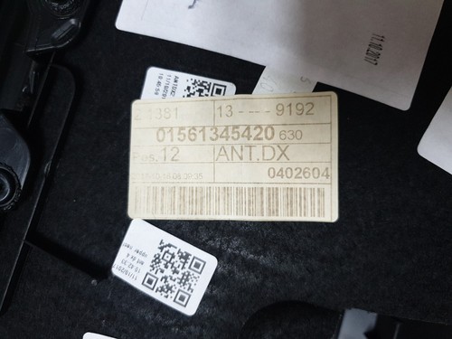 156134542 156127977 PANNELLO SPORTELLO ANTERIORE DESTRO ALFA ROMEO STELVIO NERO - Imagen 8 de 13