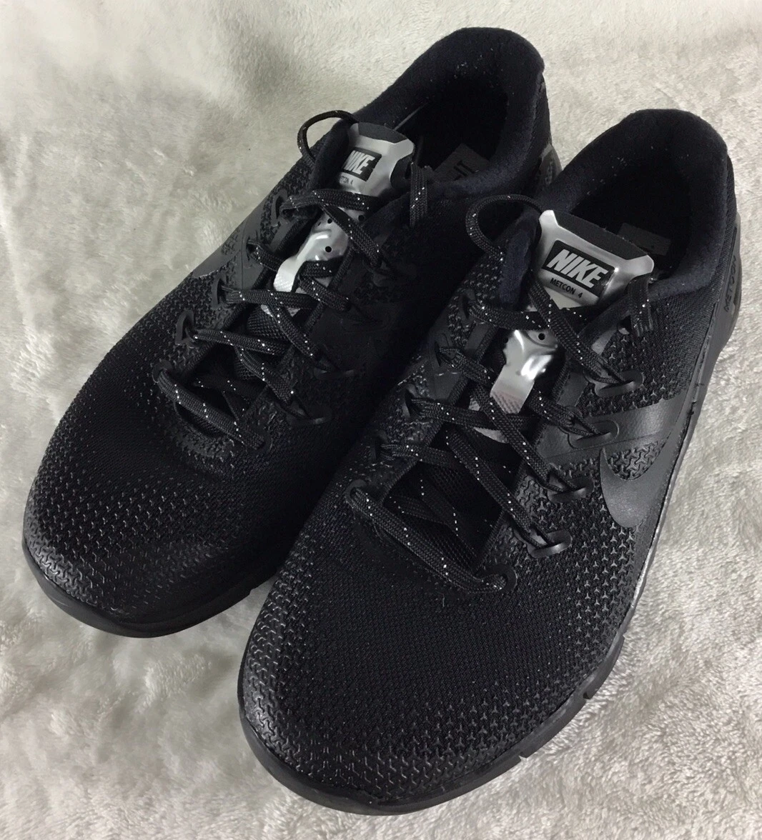 Nike Sneakers Women s Size 6.5 Metcon 4 Selfie Black Running Shoes AH8194 001