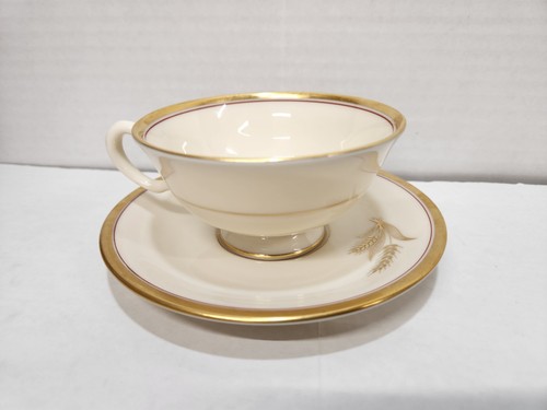 LENOX WESTFIELD GOLD WHEAT R-440 Set of 8 CUPS & SAUCERS - 第 4/10 張圖片