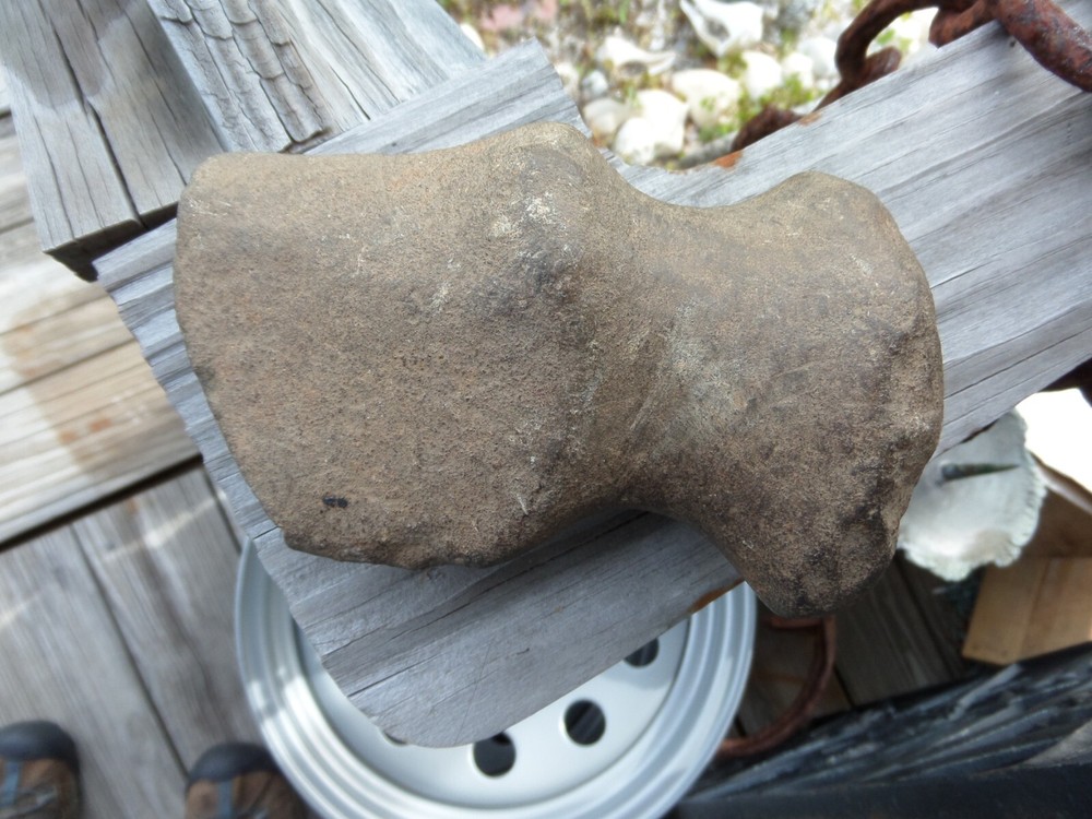Authentic Native American Axe Head Artifact from Randolph County NC  