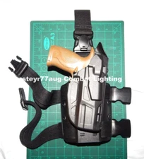 Safariland 7355-219-411 RH Tactical Leg Thigh Holster S&W M&P 4.25" 9 40 Level 2