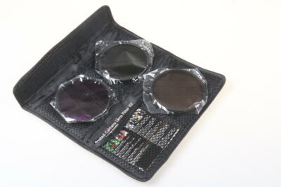 POLAROID Filter Set 77mm  - 3 Filter in Tasche