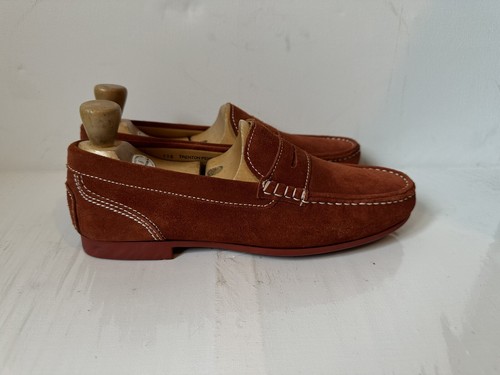 Sebago Smart Leather Loafer Shoes Size UK 7.5 EU 41.5 Wide Fit - Picture 3 of 14