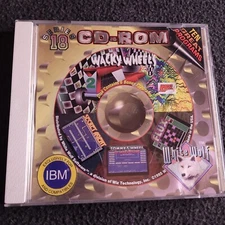 White Wolf Software IBM 10 Games Programs 1995 Series 18 Software Rare Wacky