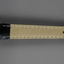 Omega Constellation Automatic Wristwatch Women's Silver 19mm New Leather Band 16