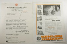 1929 Lamson Goodnow Williams Crusher Pulverizer Co St Louis MO Ephemera P971J