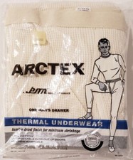 Vintage Morgan Mills Arctex Thermal One Man's Drawer Long Underwear Size XL