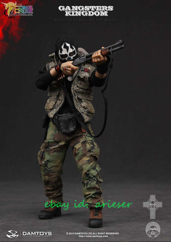 Hot New Damtoys No：Gk003 1/6 Gangster Kingdom Spades 3 Action