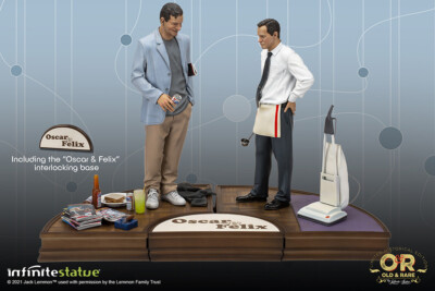 Das seltsame Paar Oscar & Felix WALTER MATTHAU & JACK LEMMON Set Infinite Statuen