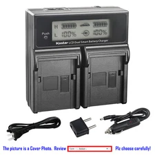 Kastar Battery LCD Dual Fast Charger for Nikon EN-EL15 MH-25  D600 DSLR Camera