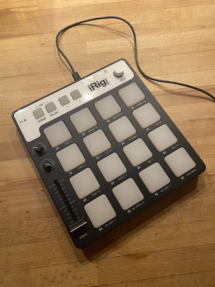 iRig Pads Portable MIDI Controller Phone Tablet Mac PC iPhone iPad App MUSIC