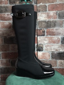 high wedge boots