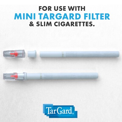 filter for slim cigarettes TarGard Slim Cigarette Filter Adapter: 20 Count Adapter Fits Virginia Slims