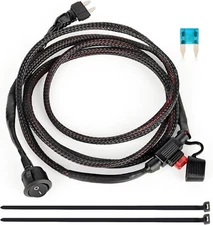 66.9" Universal Fuse Bypass Switch Kit Relay Bypass Switch Kit Fuse Switch