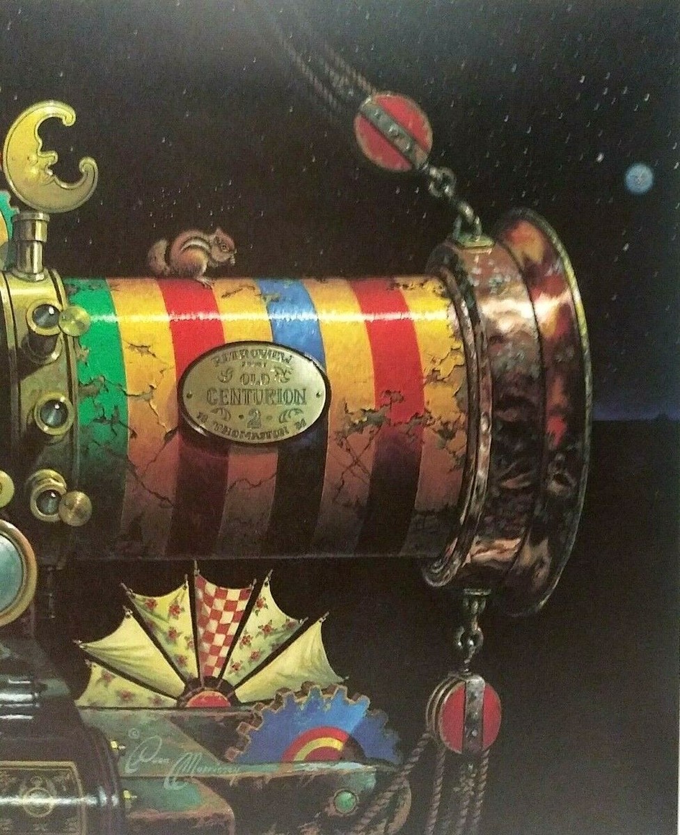 THE TELESCOPE OF TIME Dean Morrissey数量限定 DEAN MORRISSEY LISTED AMERICAN Sd ORIG LE LITHOGRAPH