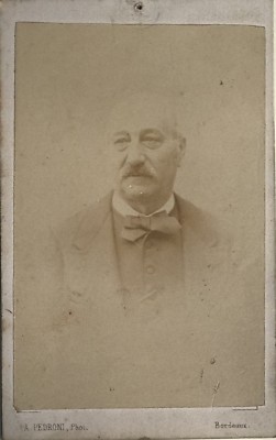 Tirage Albuminé Vintage Du Port De Bordeaux - Circa 1890 - Format 23,5x32 Cm