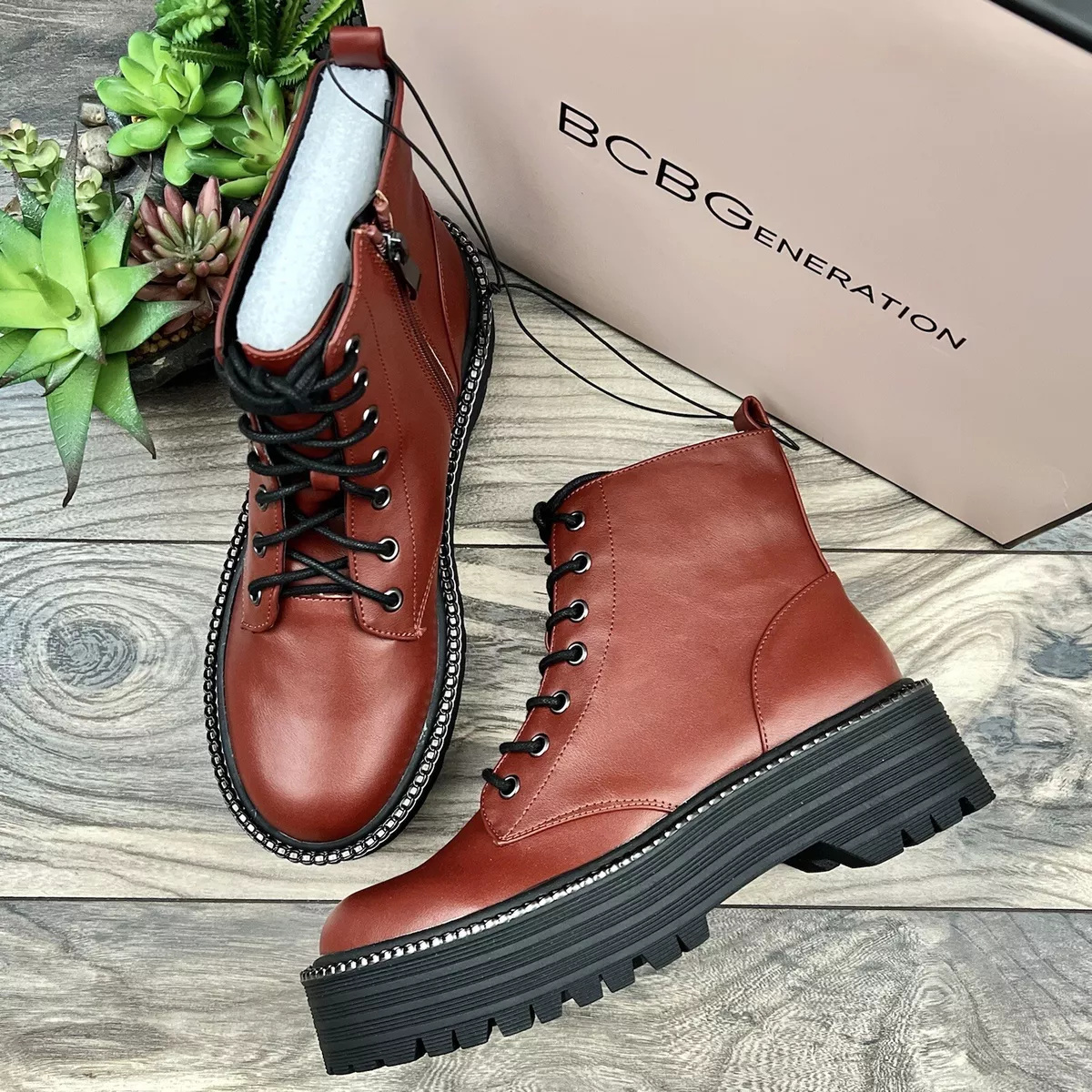 Bcbgeneration combat boots sale