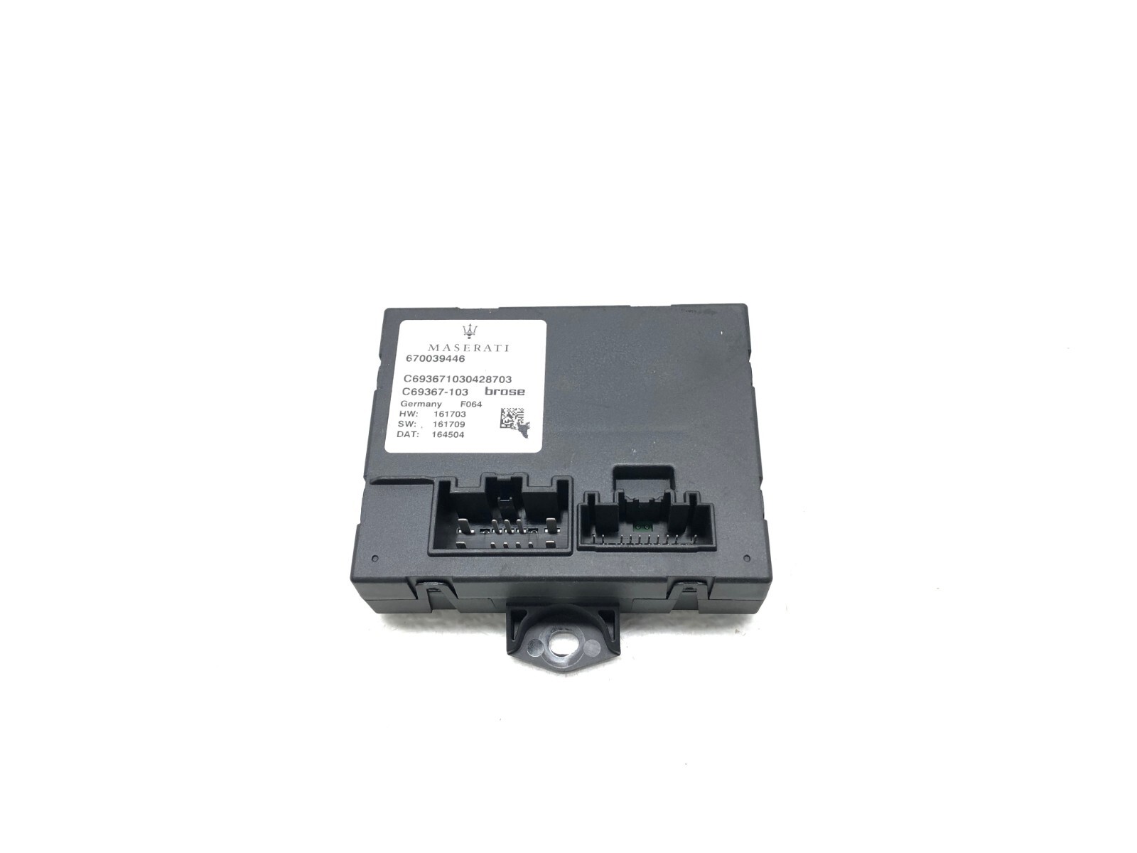 2017-2022 MASERATI LEVANTE REAR LIFTGATE TRUNK LID CONTROL MODULE OEM
