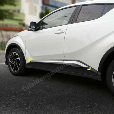 For Toyota C-HR 2016-2021 ABS Chrome Car Side Door Body Strips