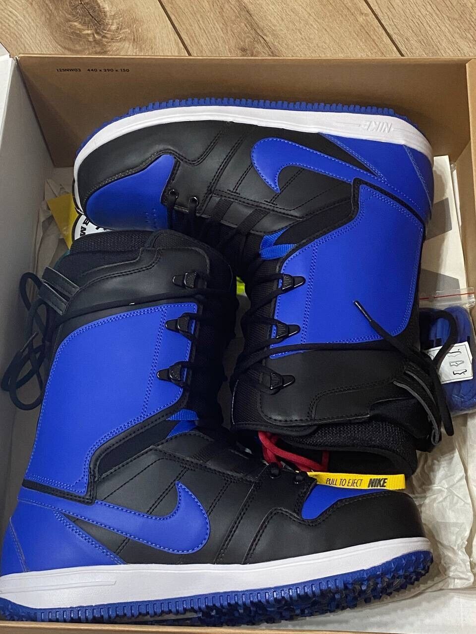 rustfri Whirlpool Afvige Nike SB Vapen Snowboard Boots Black/Royal Blue Mens 447125-041 US 10.5 BNIB  | eBay