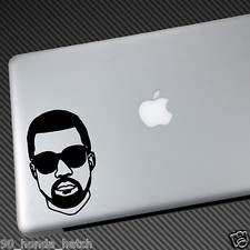 KANYE WEST VINYL STICKER DECAL shirt nike air bapes sneakers shoes yeezy APC cd