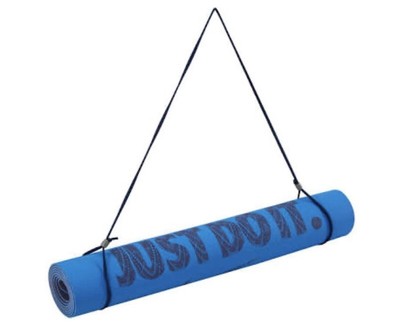 Nike Just Do It 3mm Yoga Mat 2 0 Yoga Pilates Workout Blue