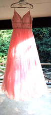 NWT Formal evening/prom gown - size 12 - handmade - bubble gum coll - pettycoat