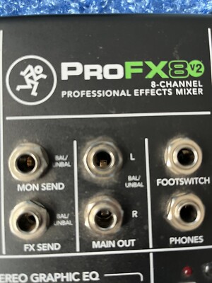 Mackie PROFX8V2 8-Channel Professional Effects Mixer for sale