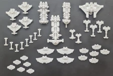 Large Lot of Alien Spaceships - compatible with Battlefleet Gothic