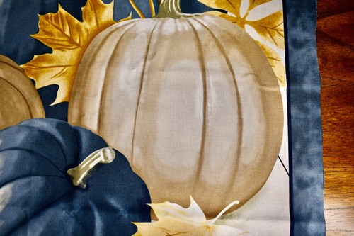 Pumpkin Panel-Autumn Vibes Cotton Fabric Panel Size 24 X 45 inches - Picture 4 of 12