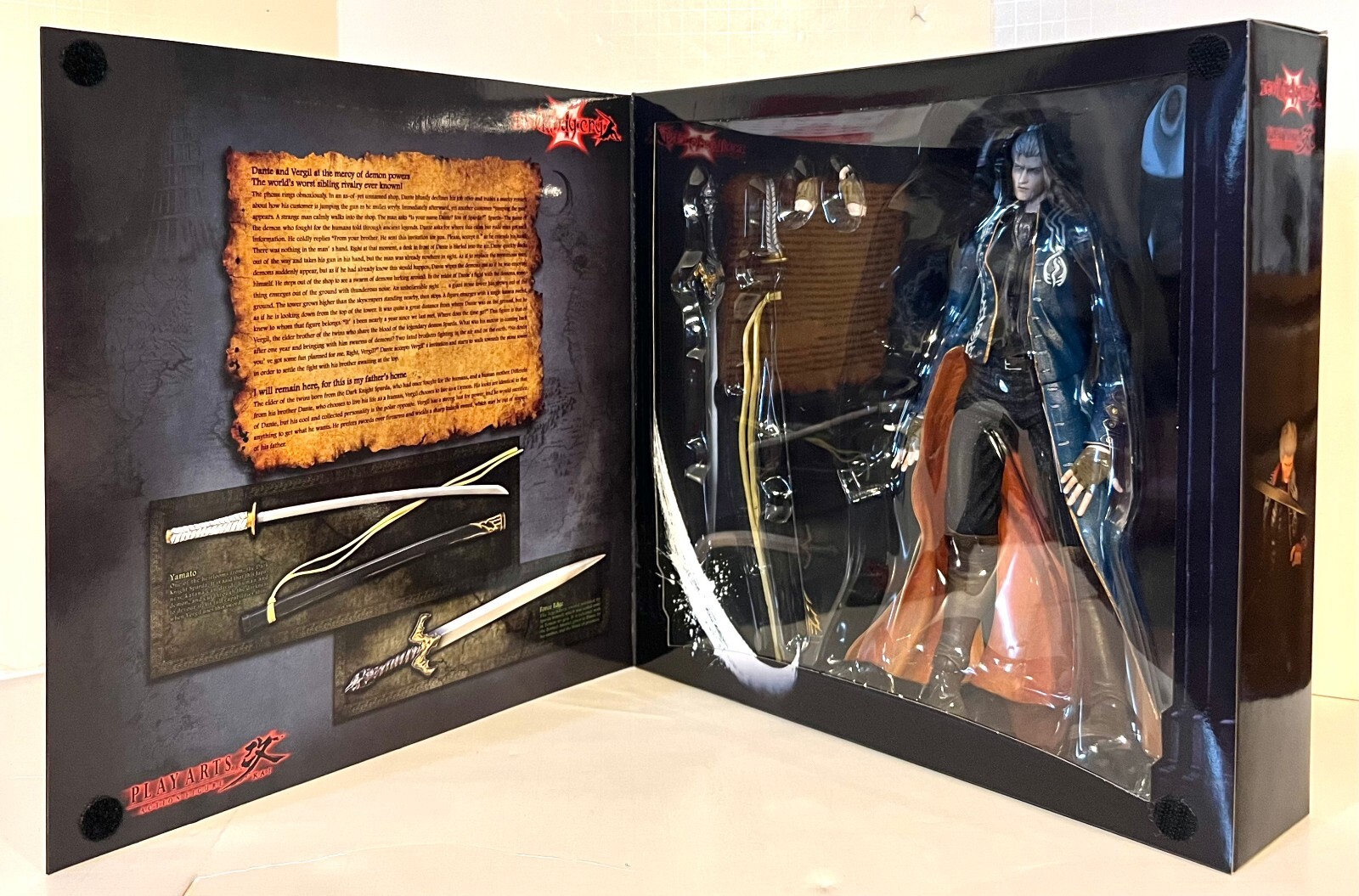 Play Arts Kai DMC Vergil Sparda, Son of the Legendary Dark …