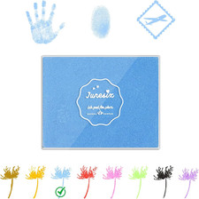 Large Pads for Stamping, Washable Stamp Pad for Rubber Stamps Hand and Footpri