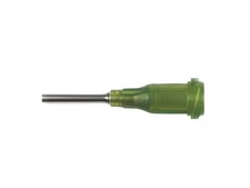 Nordson EFD 7018043 Dispensing Needle Tip, Straight, 14GA, 0.5' L, Olive,