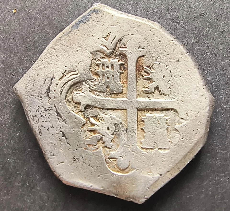 MEXICO SHIPWRECK TREASURE ROOSWIJK 1729MoR 8 Reales - Image 2 of 4