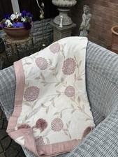 Laura Ashley Rare Throw V Good Con Rose Erin Design I Have A Cushion To Match