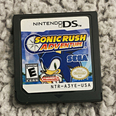 SEGA Sonic Rush Adventure Sonic the Hedgehog Nintendo DS Game E NTSC-U/C