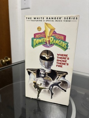 Mighty Morphin Power Rangers - White Ranger Series: Where Theres Smoke VHS