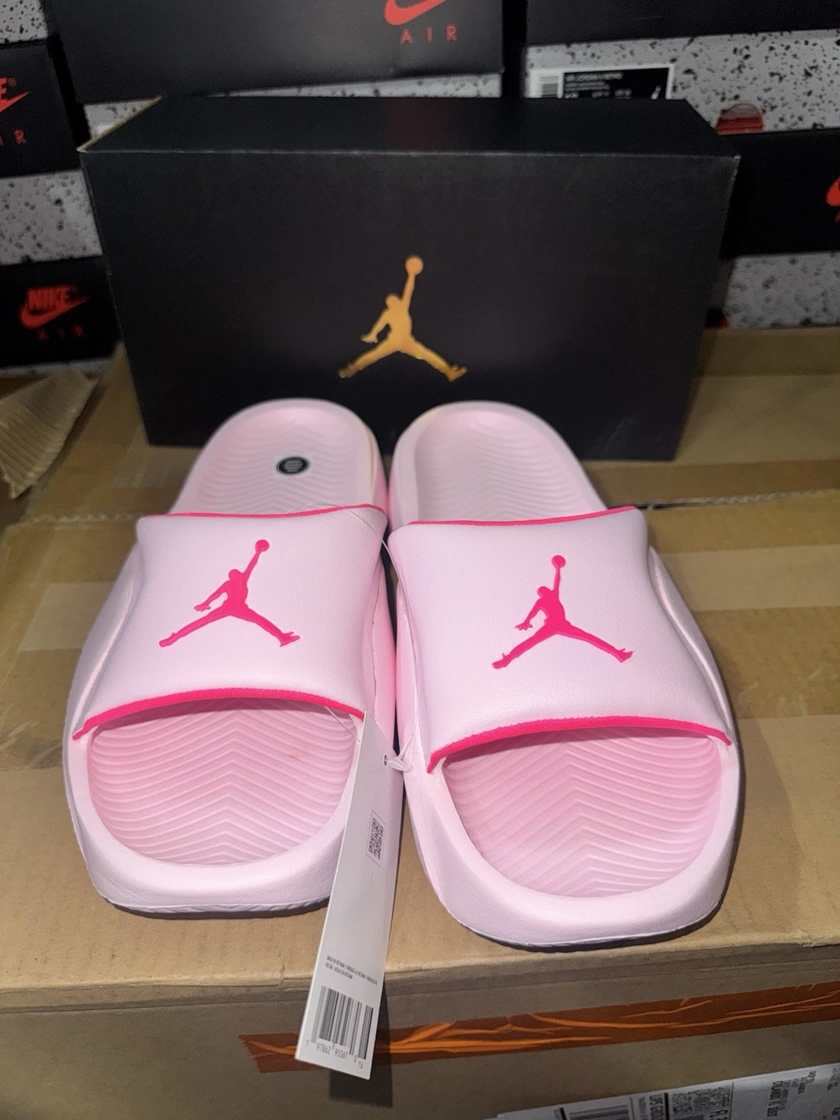 Scivolo donna Jordan franchising rosa schiuma Hyper Barbie taglia 6 anni 7 5 HF4490 601